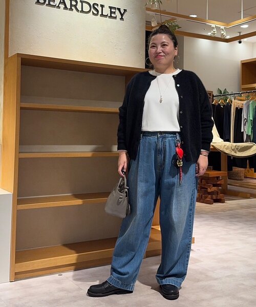 フルカワコラボ ルーズタックデニム（デニムパンツ）｜BEARDSLEY