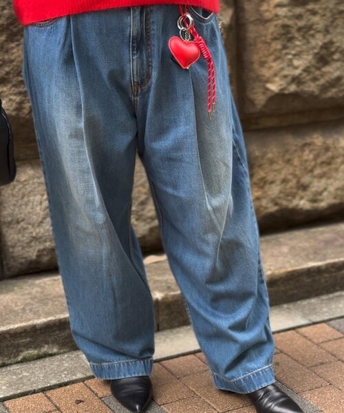 2本セットBEARDSLEY デニムパンツ サイズ0 グレー・ブルー 2本セットBEARDSLEY デニムパンツ サイズ0 グレー・ブルー レディース