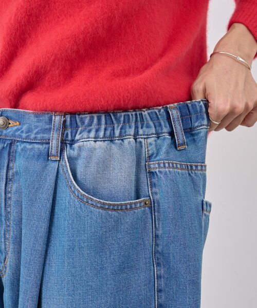 フルカワコラボ ルーズタックデニム（デニムパンツ）｜BEARDSLEY