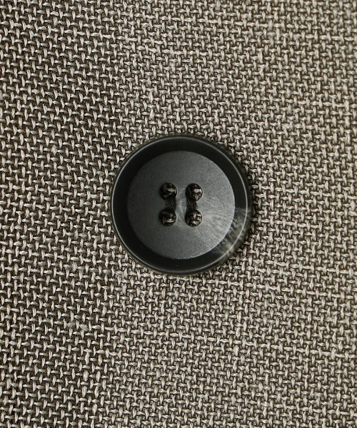 anuans（アニュアンス）の「メッシュダブルジャケット（テーラードジャケット・レディース・ベージュ/ダークネイビー・SMALL/MEDIUM）」の6枚目の写真