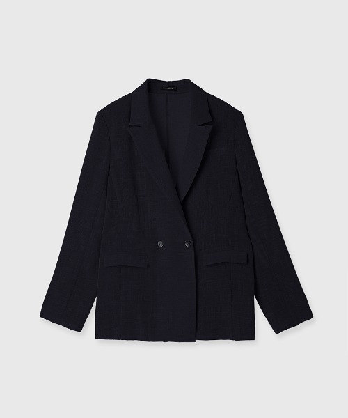anuans(アニュアンス)の「メッシュダブルジャケット(テーラードジャケット・レディース・ダークネイビー/ベージュ・SMALL/MEDIUM)」の18枚目の写真