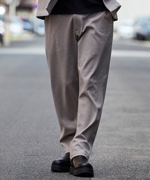 TETE（テット）の「【TETE SELECTION】カルゼ起毛イージーパンツ/ワイドパンツ テーパード きれいめ カジュアル ビジネスカジュアル（スウェットパンツ）」