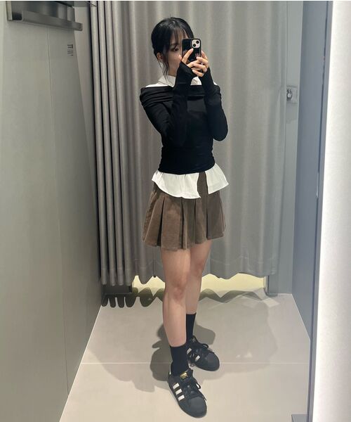 MUSINSA STANDARD WOMAN（ムシンサスタンダードウーマン）の「ウィメンズスリムフィットシャツ[ホワイト]（シャツ/ブラウス・レディース・その他・SMALL/MEDIUM/LARGE/X-SMALL）」の8枚目の写真