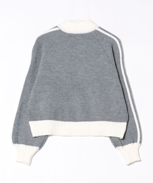 PHILLY(フィリー)の「ラインジップニットパーカー(パーカー・レディース・グレー/ブラック・FREE)」の20枚目の写真