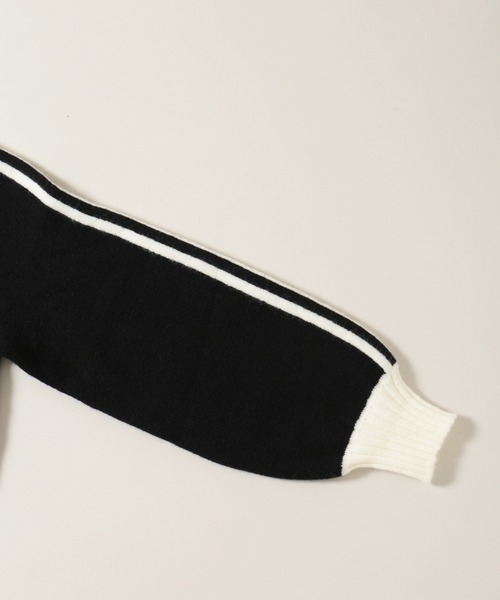 PHILLY(フィリー)の「ラインジップニットパーカー(パーカー・レディース・グレー/ブラック・FREE)」の14枚目の写真