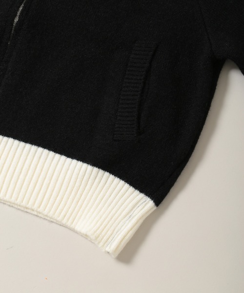 PHILLY(フィリー)の「ラインジップニットパーカー(パーカー・レディース・グレー/ブラック・FREE)」の15枚目の写真