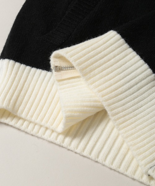 PHILLY(フィリー)の「ラインジップニットパーカー(パーカー・レディース・グレー/ブラック・FREE)」の18枚目の写真