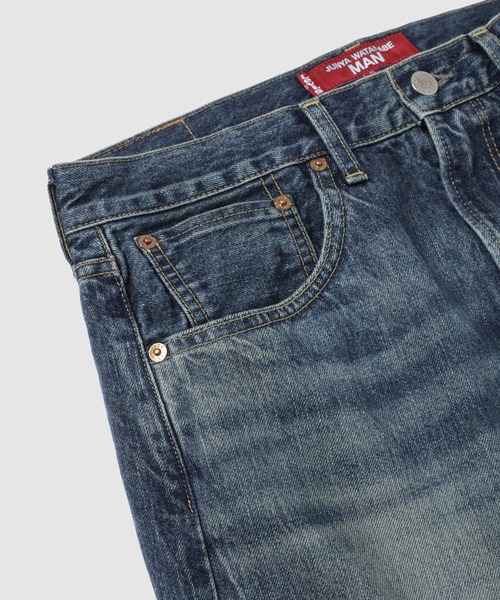 JUNYA WATANABE MAN（ジュンヤワタナベマン）の「「Levi's」W-NAME CUSTOMIZED COTTON DENIM PANTS（デニムパンツ・メンズ・インディゴブルー・M/L/S/XL/XS）」の5枚目の写真
