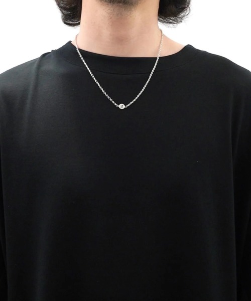 ACE by MORIZANE（エースバイモリザネ）の「【ACE BY MORIZANE】 ace bottom neckalace（ネックレス・メンズ・シルバー・45cm）」の4枚目の写真