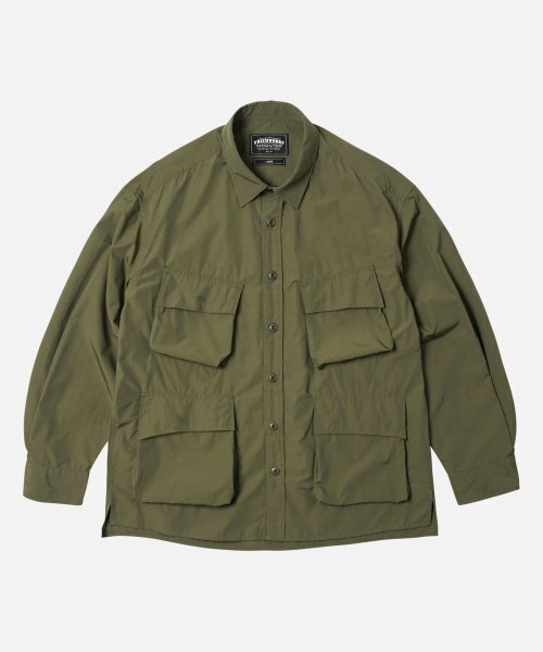 FRIZMWORKS(フリズムワークス)の「CP FATIGUE SHIRT JACKET _ OLIVE(シャツ/ブラウス・メンズ・その他・MEDIUM/LARGE/X-LARGE)」の1枚目の写真