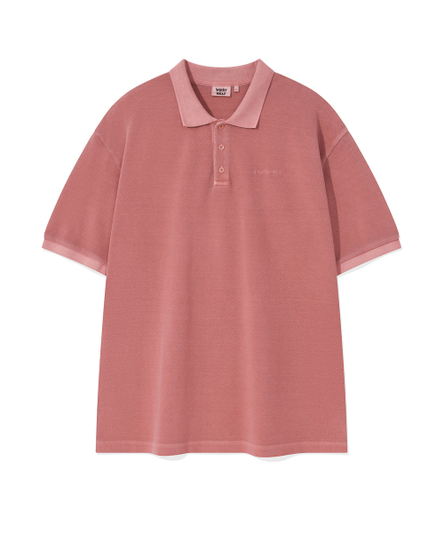 Pigment Dyed T‑shirt — футболка пигмент‑дай (розовый)