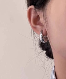 tunee（チュニー）の「【456732】ドロップボリュームイヤリング（RZ）（イヤリング）」