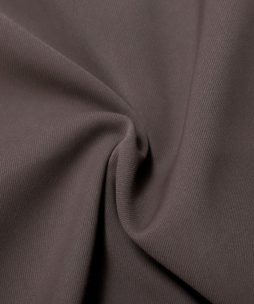 MERAKI(メラキ)の「トップフリルサロペットパンツ(サロペット/オーバーオール・レディース・ブラック/ブラウン・S/M)」の4枚目の写真