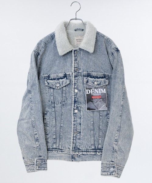 セール】【15】裏ボア デニムジャケット（デニムジャケット）｜JOHN'S