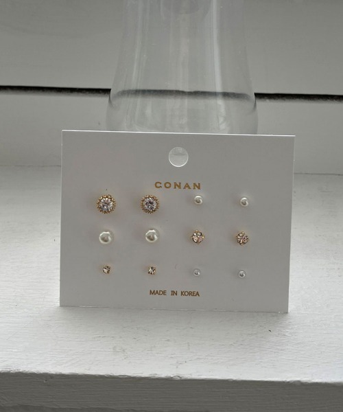 CEMONEMO(セモネモ)の「ミニ アソート ピアス セット(ピアス(両耳用)・レディース・その他1/その他2/その他3/その他5/その他6/その他4・FREE)」の5枚目の写真
