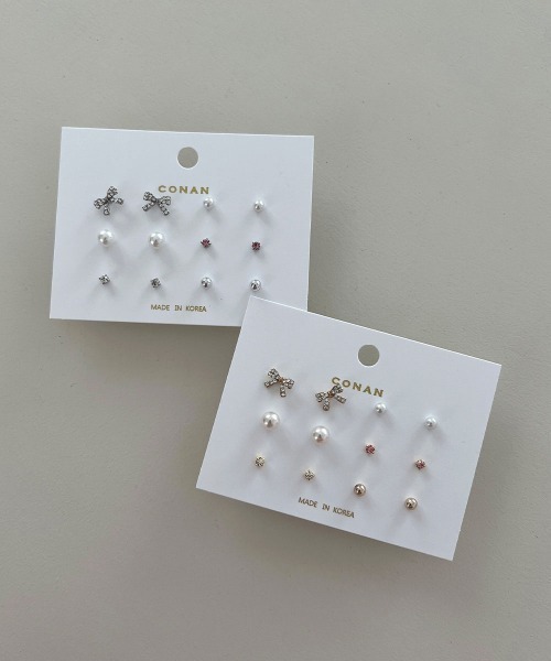 CEMONEMO(セモネモ)の「ミニ アソート ピアス セット(ピアス(両耳用)・レディース・その他1/その他2/その他3/その他5/その他6/その他4・FREE)」の10枚目の写真