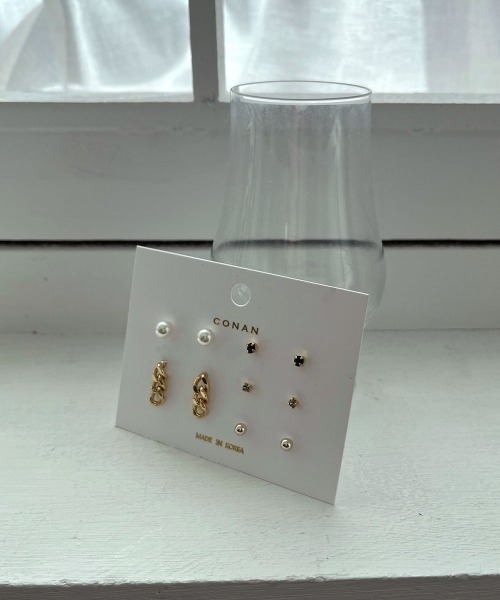 CEMONEMO(セモネモ)の「ミニ アソート ピアス セット(ピアス(両耳用)・レディース・その他1/その他2/その他3/その他5/その他6/その他4・FREE)」の12枚目の写真