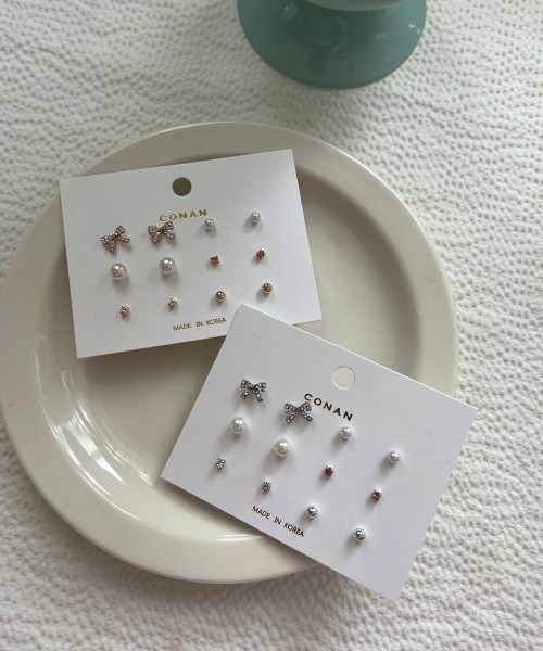 CEMONEMO(セモネモ)の「ミニ アソート ピアス セット(ピアス(両耳用)・レディース・その他1/その他2/その他3/その他5/その他6/その他4・FREE)」の18枚目の写真