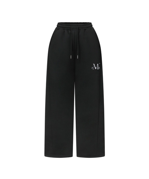 MUCENT(ムセント)の「セリアサイドピンタックバックポケットワイドスウェットパンツ(2カラー)(スウェットパンツ・レディース・ブラック/グレー/ブラック系/グレー系1/ブラック系1/グレー系・FREE)」の3枚目の写真