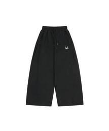 MUCENT | セリアサイドピンタックバックポケットワイドスウェットパンツ（2カラー）(スウェットパンツ)