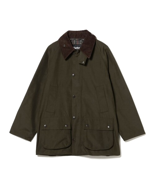 Barbour（バブアー）の「【別注】Barbour / BEDALE CLASSIC FIT ポリエステルコットン ピーチスキン ジャケット（ブルゾン・メンズ・ブラック/オリーブ・34/36/38/42/44/40）」の13枚目の写真
