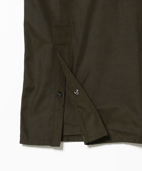 Barbour（バブアー）の「【別注】Barbour / BEDALE CLASSIC FIT ポリエステルコットン ピーチスキン ジャケット（ブルゾン・メンズ・ブラック/オリーブ・34/36/38/42/44/40）」の8枚目の写真