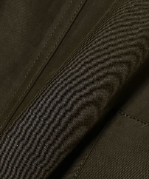 Barbour（バブアー）の「【別注】Barbour / BEDALE CLASSIC FIT ポリエステルコットン ピーチスキン ジャケット（ブルゾン・メンズ・ブラック/オリーブ・34/36/38/42/44/40）」の9枚目の写真