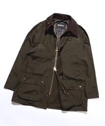 BEAMS F（ビームスエフ）の「【別注】Barbour / BEDALE CLASSIC FIT ポリエステルコットン ピーチスキン ジャケット（ブルゾン）」