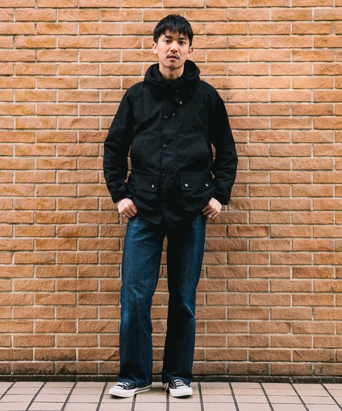 別注】Barbour / BEDALE CLASSIC FIT ポリエステルコットン ピーチ