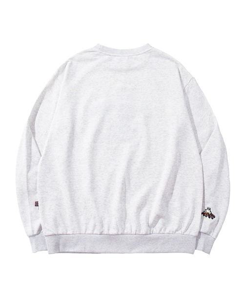 S'more（スモア）の「Campfire Treat Embroidery Sweat キャンプファイヤートリート刺繍スウェット（スウェット・レディース・ネイビー/ベージュ/ライトグレー・SMALL/MEDIUM/X-LARGE/LARGE）」の15枚目の写真