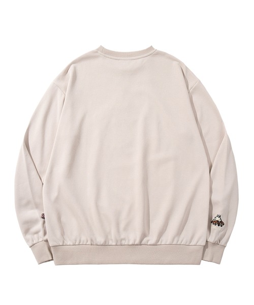 S'more（スモア）の「Campfire Treat Embroidery Sweat キャンプファイヤートリート刺繍スウェット（スウェット・レディース・ネイビー/ベージュ/ライトグレー・SMALL/MEDIUM/X-LARGE/LARGE）」の17枚目の写真