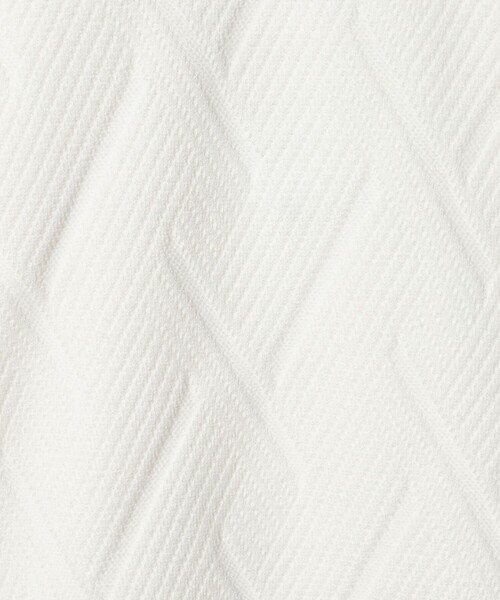 A DAY IN THE LIFE UNITED ARROWS(アデイインザライフユナイテッドアローズ)の「ミドルゲージ リンクス クルーネックニット-ウォッシャブル-<A DAY IN THE LIFE>(ニット/セーター・メンズ・ターコイズブルー系/ホワイト/ネイビー・M/L)」の8枚目の写真