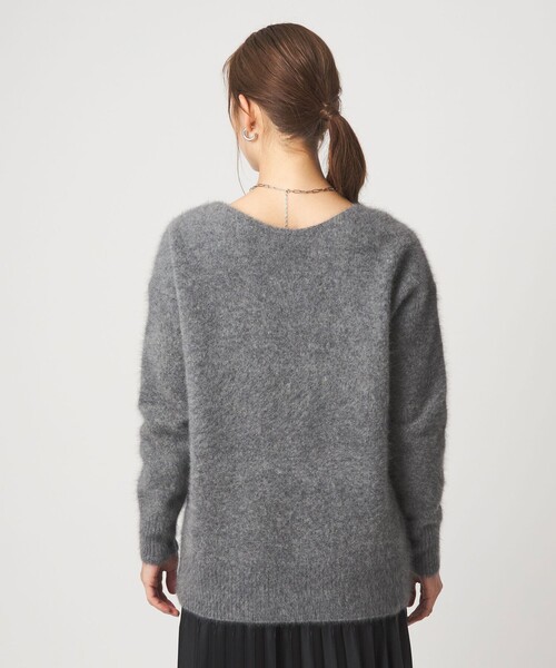 セール】ヘアリー ニット ロング プルオーバー（ニット/セーター