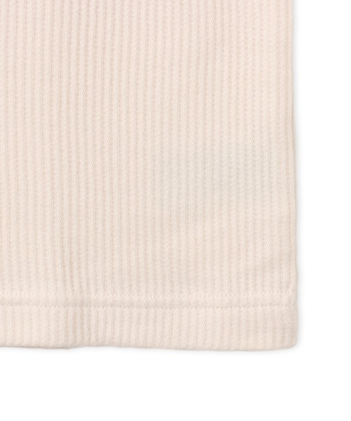 adidas(アディダス)の「adidas WAFFLE LONG SLEEVE POLO / アディダス ワッフル ロング スリーブ ポロ【SP】(ポロシャツ・メンズ・ホワイト・XS/S/M/L/XL/XXL)」の7枚目の写真