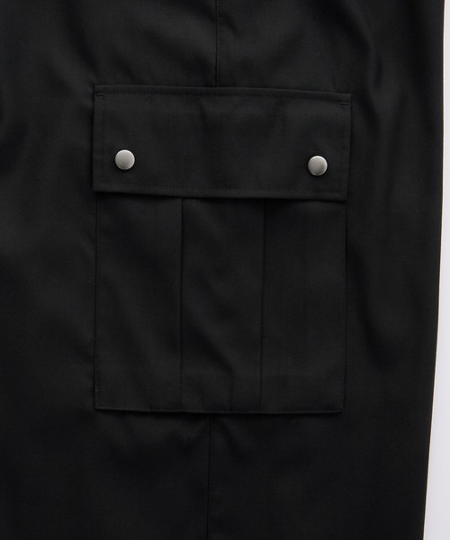 LUENNA（ルエナ）の「【LUENNA】Wide Leg Cargo Pants / ワイドレッグカーゴパンツ（カーゴパンツ・メンズ・グレー/ブラック・L/M/S）」の15枚目の写真