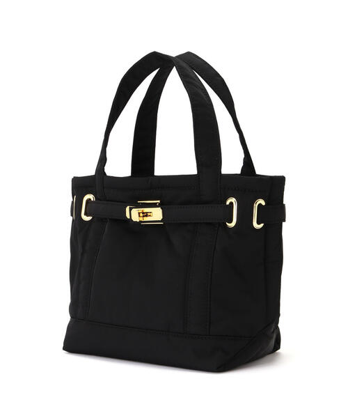 sita parantica(シータパランティカ)の「SITA PARANTICA(シータ パランティカ)BONDED POLYESTER TWILLTOTE(トートバッグ・レディース・ブラック・S)」の4枚目の写真