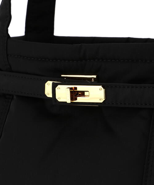 sita parantica(シータパランティカ)の「SITA PARANTICA(シータ パランティカ)BONDED POLYESTER TWILLTOTE(トートバッグ・レディース・ブラック・S)」の7枚目の写真