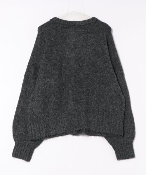 Rydia(リディア)の「ブークレニットカーディガン(ニット/セーター・レディース・スミクロ/ベージュ/アイボリー・M)」の16枚目の写真