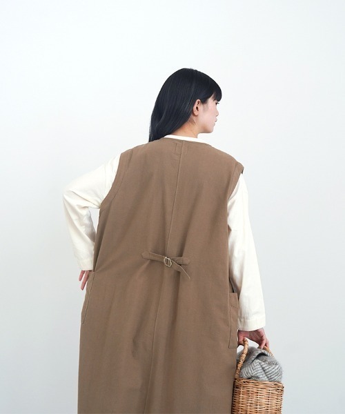 オオカミとフクロウ（オオカミとフクロウ）の「オオカミと読書灯の星たち“ワンピース”（ワンピース・レディース・ブラウン/ブラック・FREE）」の8枚目の写真