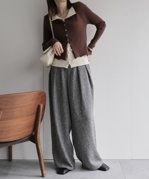 model:162cm 着用サイズ:F