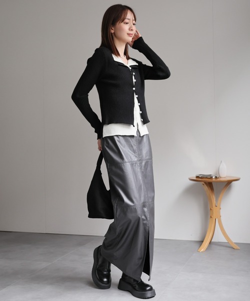 model:162cm 着用サイズ:F
