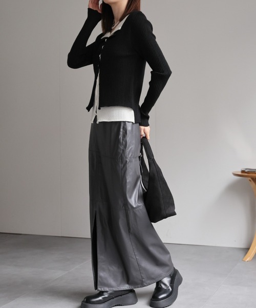 model:162cm 着用サイズ:F