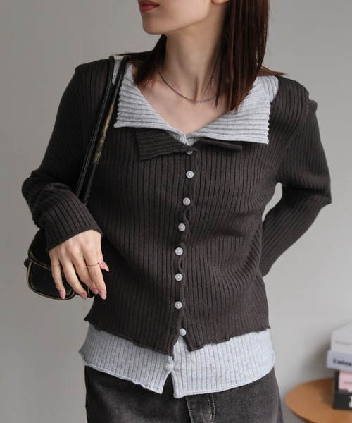 model:162cm 着用サイズ:F