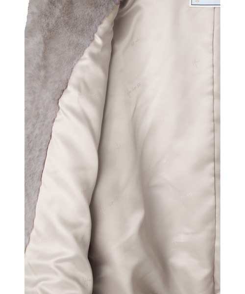 Twila Faux Fur Zip Jacket（ブルゾン）｜Her lip to（ハーリップ