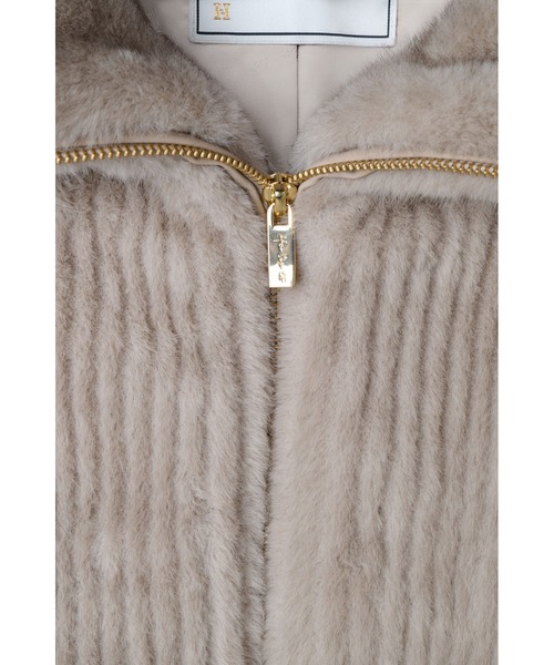 【完売品！】Twila Faux Fur Zip Jacket Twila Faux Fur Zip Jacket