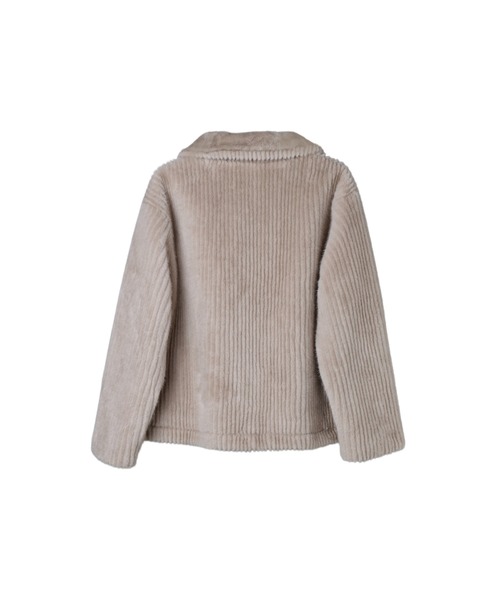 Twila Faux Fur Zip Jacket（ブルゾン）｜Her lip to（ハーリップ