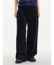 UNKNOWN PLANET（アンノウンプラネット）の「Velvet wide pants black（その他パンツ）」