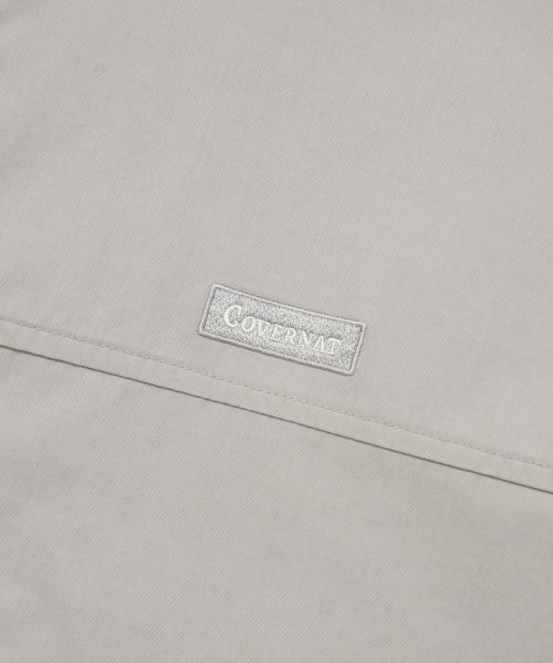 COVERNAT(カバーナット)の「コットンフードパーカージャケットライトグレー(ナイロンジャケット・レディース・その他・MEDIUM/LARGE/SMALL/X-LARGE/XX-LARGE)」の7枚目の写真