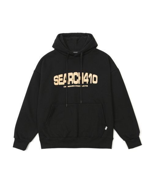ロゴ zozotown パーカー Raise logo sweat hood black パーカー