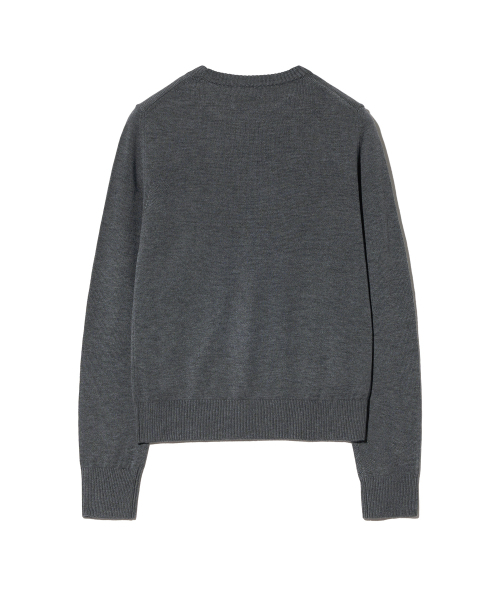 YALE(イェール)の「ウィメンズコンフォートウールラウンドニット_グレー(ニット/セーター・レディース・その他・SMALL/MEDIUM/LARGE)」の3枚目の写真
